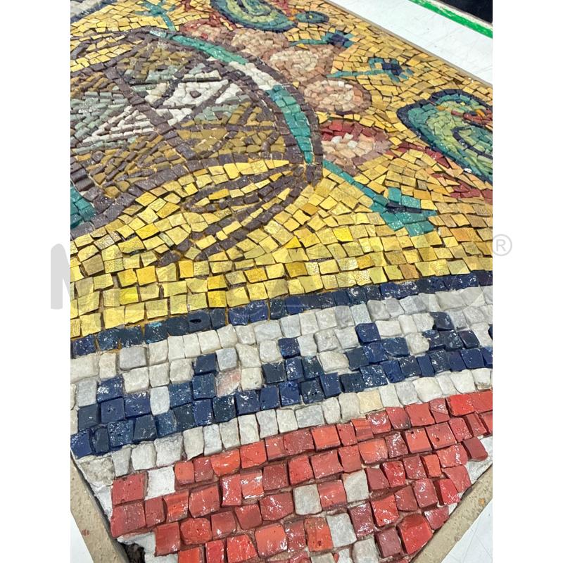 QUADRO MOSAICO COPIA BIZANTINA DA RIV | Mercatino dell'Usato Roma somalia 4