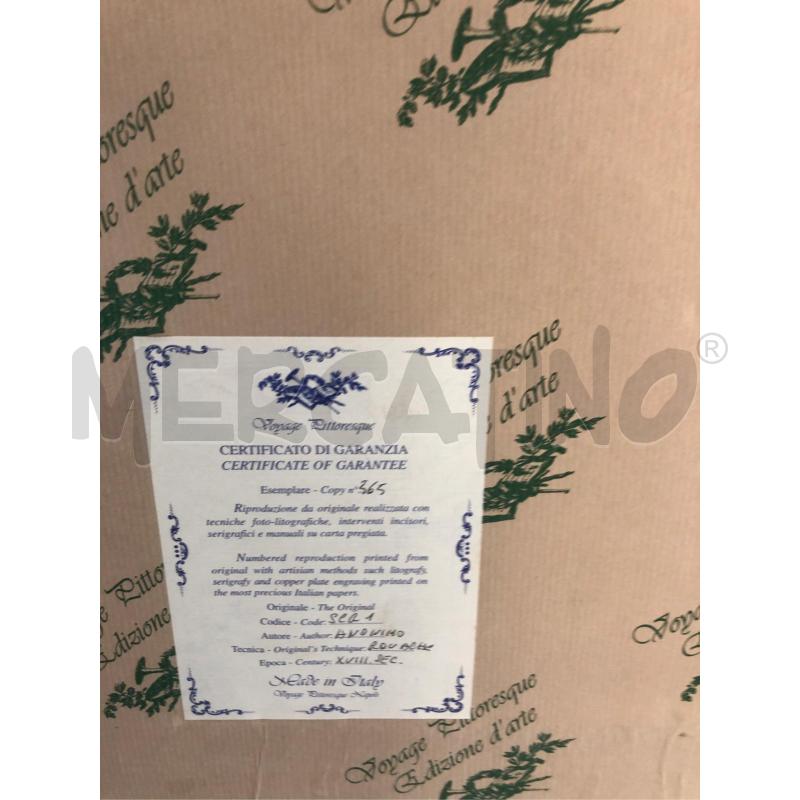 QUADRO NAPOLI DA MERGELLINO CORN BEIGE/DOR 57X71 | Mercatino dell'Usato Roma somalia 3