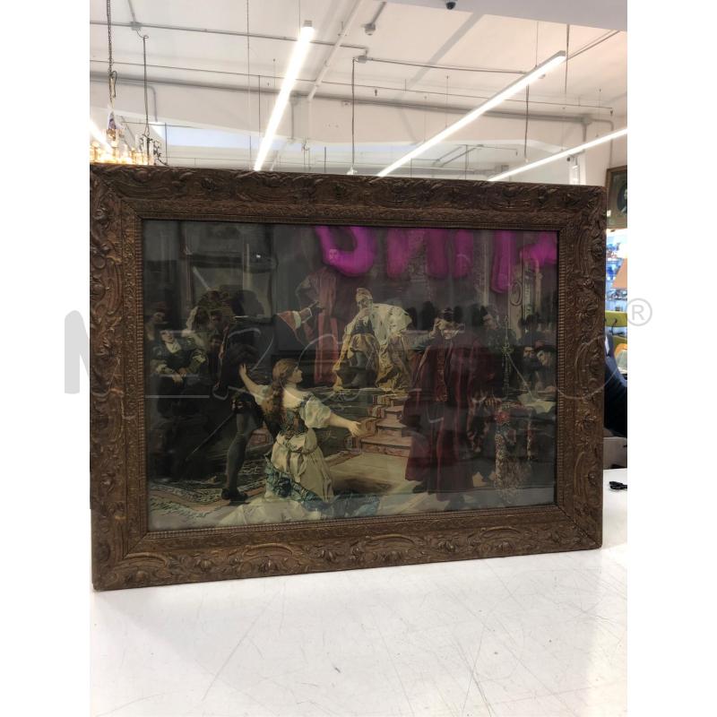 QUADRO OLEOGRAFIA OTELLO | Mercatino dell'Usato Roma somalia 1
