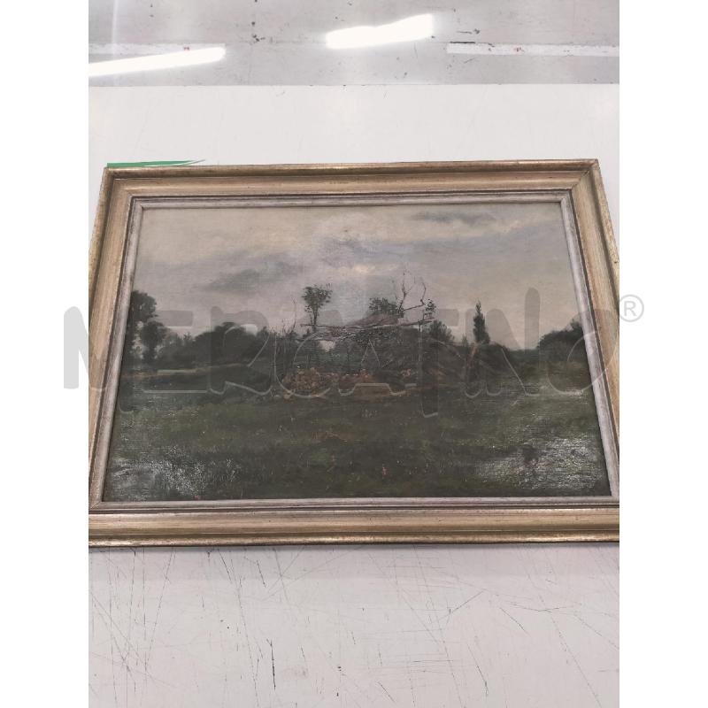 QUADRO PAESAGGIO CAMPAGNA BARACCA | Mercatino dell'Usato Roma somalia 1
