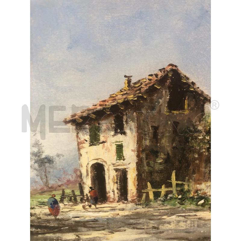 QUADRO PAESAGGIO CAMPAGNA BRIOSCHI CORN.NERA | Mercatino dell'Usato Roma somalia 4