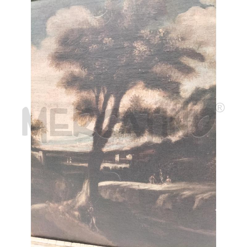 QUADRO PAESAGGIO CON CASCINA | Mercatino dell'Usato Roma somalia 3