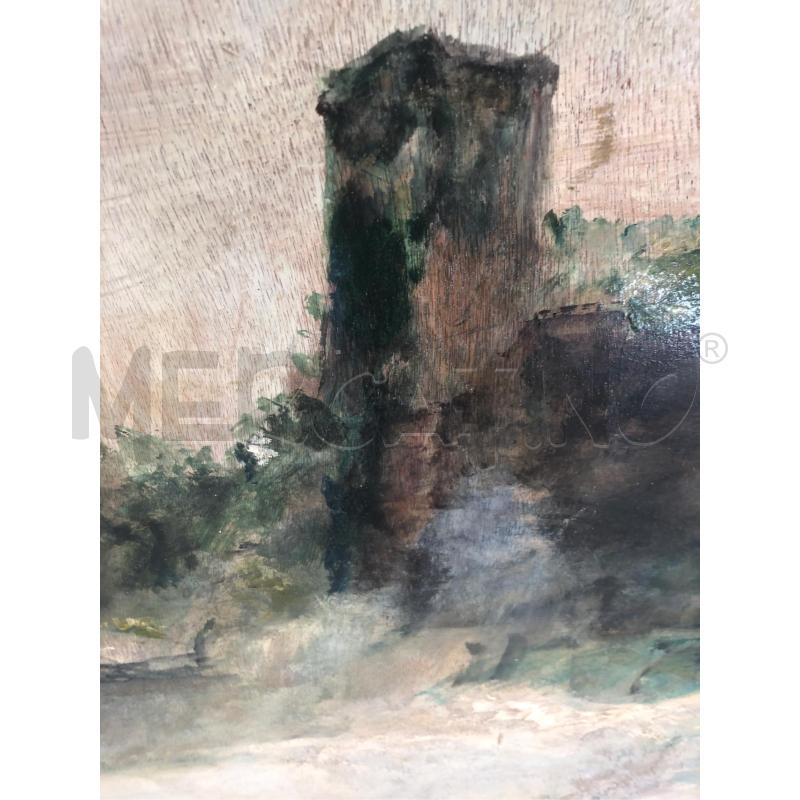 QUADRO PAESAGGIO CON DIGA | Mercatino dell'Usato Roma somalia 2