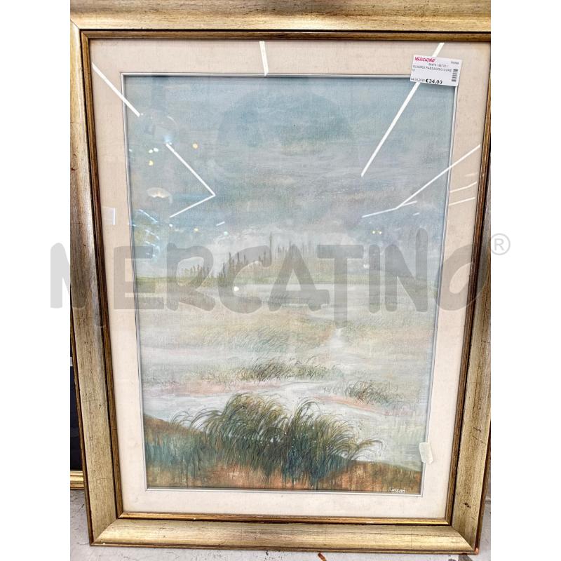 QUADRO PAESAGGIO COREVI | Mercatino dell'Usato Roma somalia 1