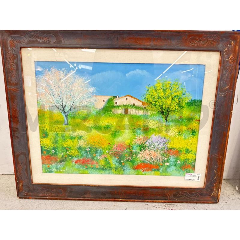 QUADRO PRATO VEDUTA CASA | Mercatino dell'Usato Roma somalia 1