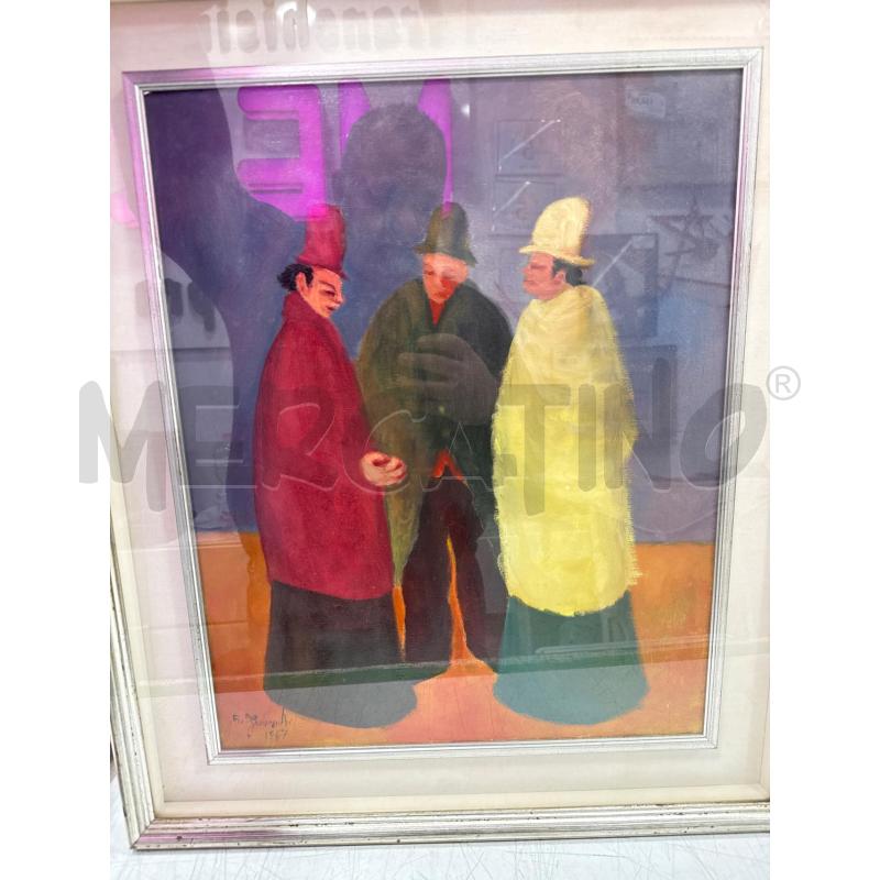 QUADRO RAFFAELE FRUMENTI PERSONAGGI | Mercatino dell'Usato Roma somalia 1