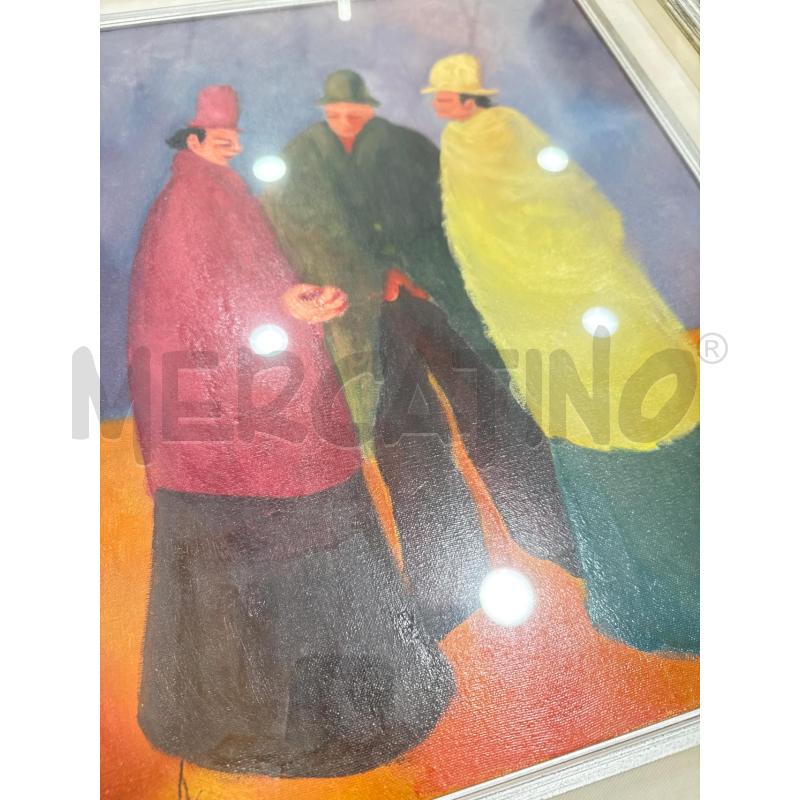 QUADRO RAFFAELE FRUMENTI PERSONAGGI | Mercatino dell'Usato Roma somalia 3