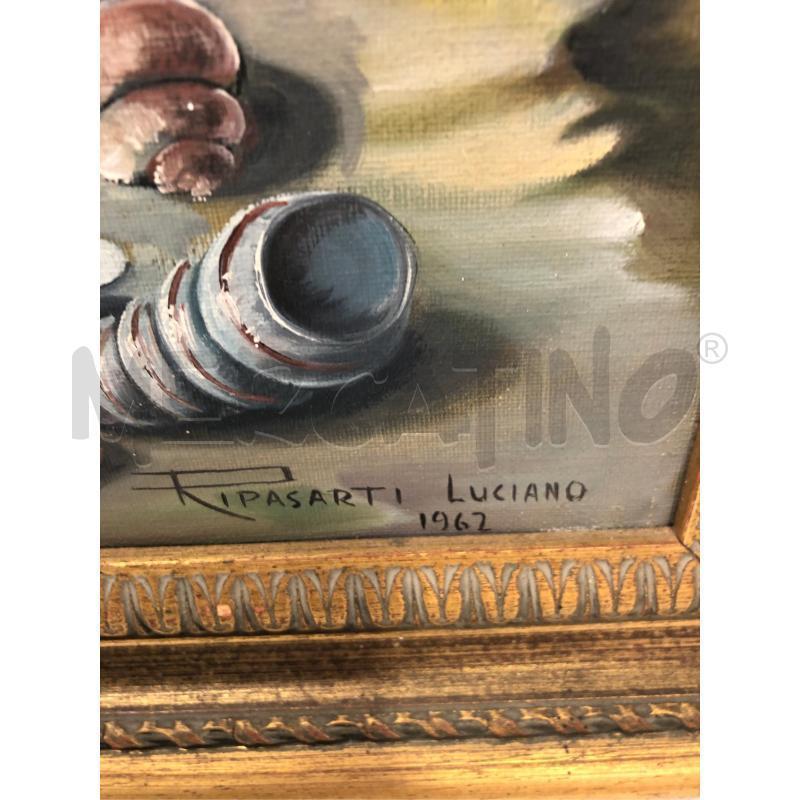 QUADRO SCENA UOMO DONNA BAMBINO FIUME | Mercatino dell'Usato Roma somalia 2