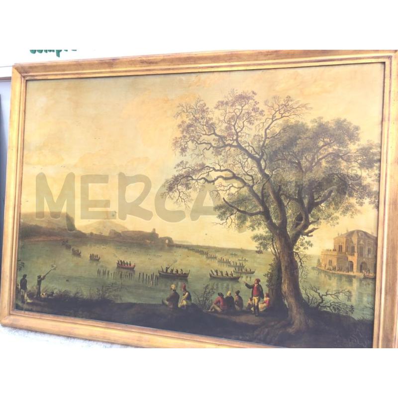 QUADRO STAMPA PAESAGGIO BUCOLICO | Mercatino dell'Usato Roma somalia 2