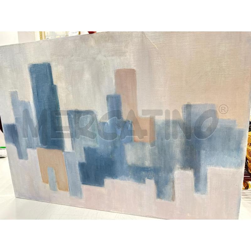 QUADRO TONI CHIARI AZZURRI | Mercatino dell'Usato Roma somalia 3