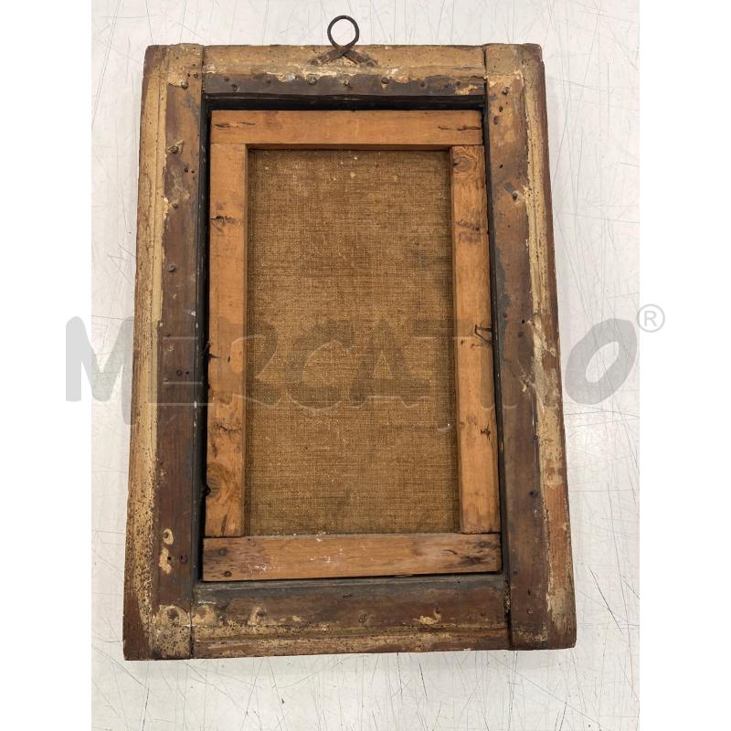 QUADRO  PICCOLO RETT CASTELLO CORNICE DORATA  | Mercatino dell'Usato Roma somalia 3