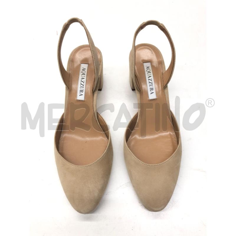 SCARPE DONNA AQUAZZURA BEIGE  | Mercatino dell'Usato Roma somalia 3