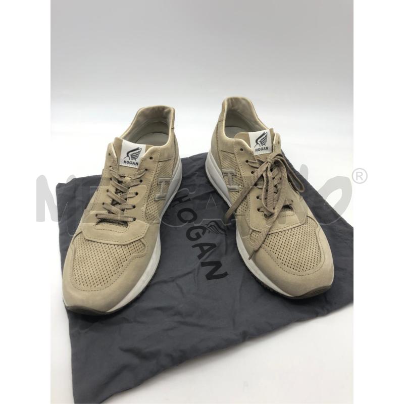SCARPE UOMO HOGAN BEIGE TRAFORATE | Mercatino dell'Usato Roma somalia 1