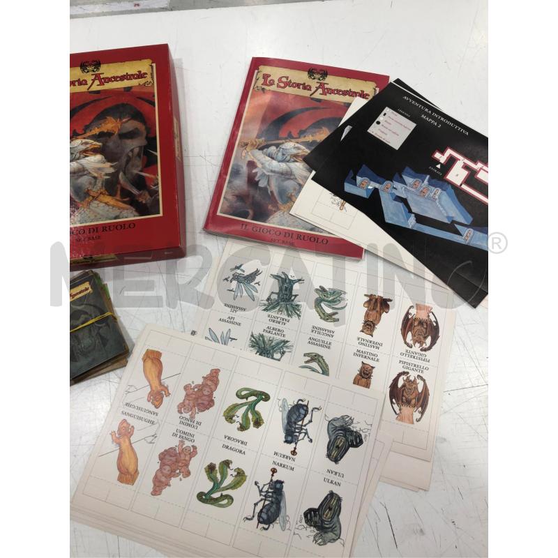 SCATOLA GIOCO DI RUOLO LA STORIA ANCESTRALE SET BASE | Mercatino dell'Usato Roma somalia 4