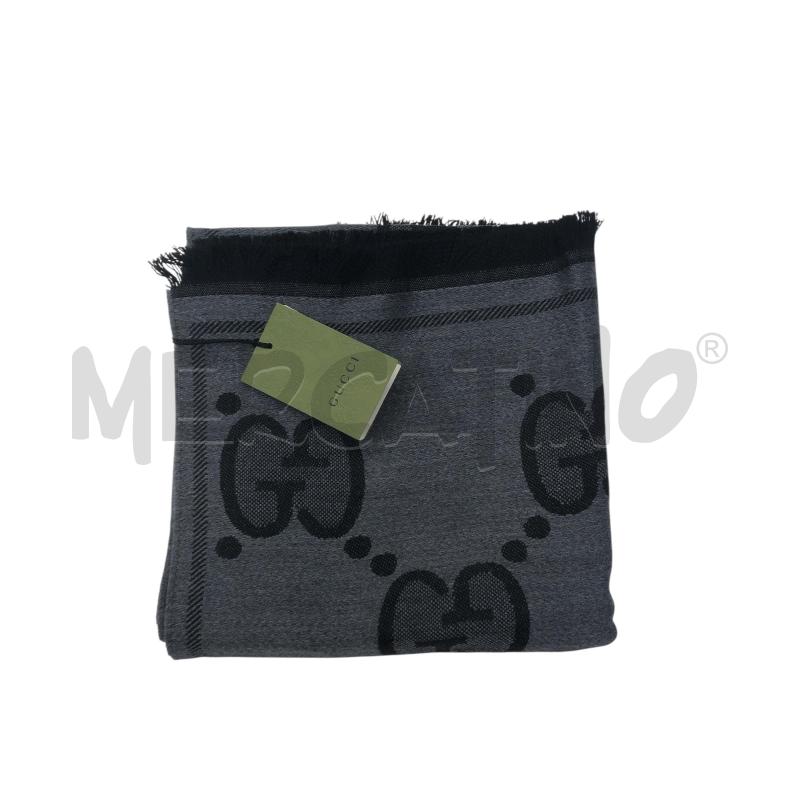 SCIARPA GUCCI GRIGIA MONOGRAM NEW  | Mercatino dell'Usato Roma somalia 1