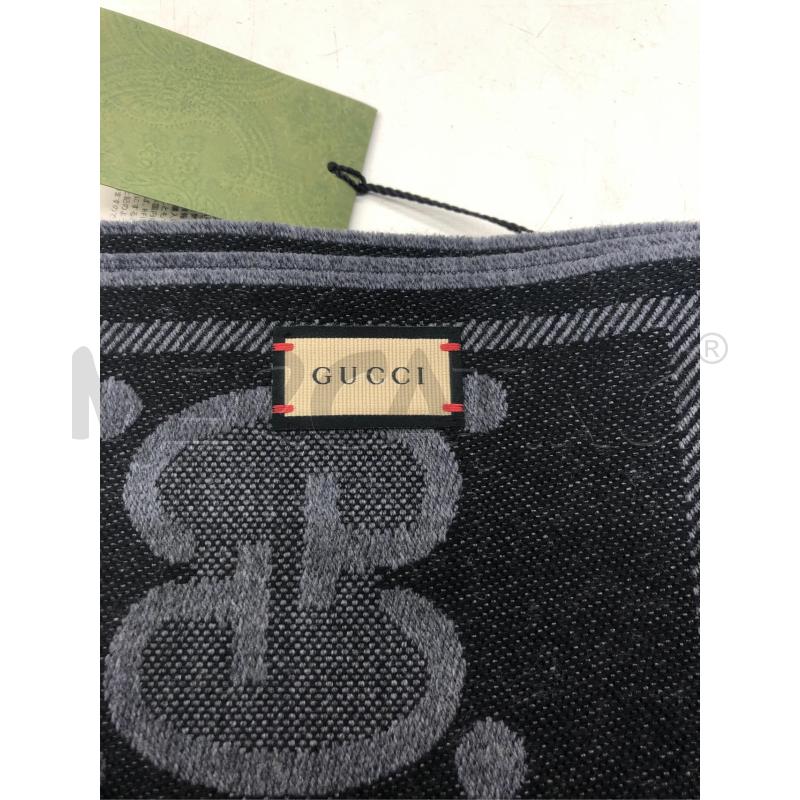 SCIARPA GUCCI GRIGIA MONOGRAM NEW  | Mercatino dell'Usato Roma somalia 2