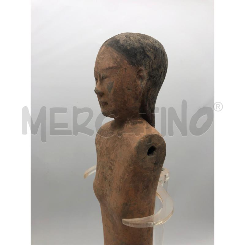 SCULTURA FEMMINILE TERRACOTTA CINA SHAANXI | Mercatino dell'Usato Roma somalia 2