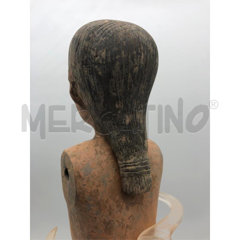 SCULTURA FEMMINILE TERRACOTTA CINA SHAANXI | Mercatino dell'Usato Roma somalia 4