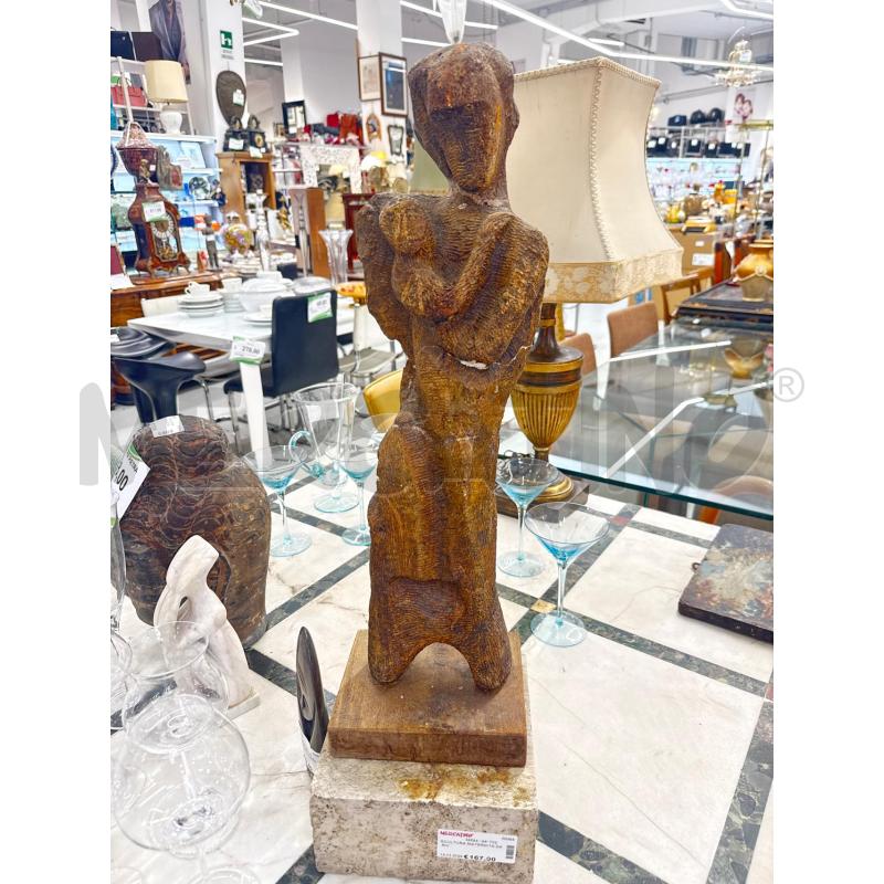SCULTURA MATERNITA DA RIV | Mercatino dell'Usato Roma somalia 1
