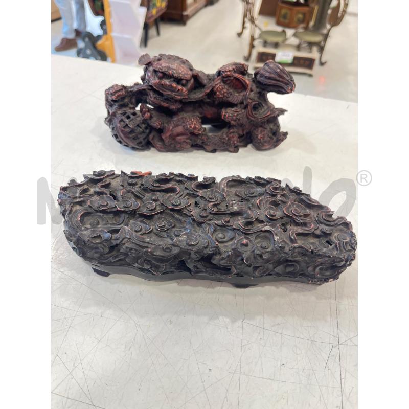 SCULTURA ORIENTALE DRAGO CON BASE | Mercatino dell'Usato Roma somalia 3