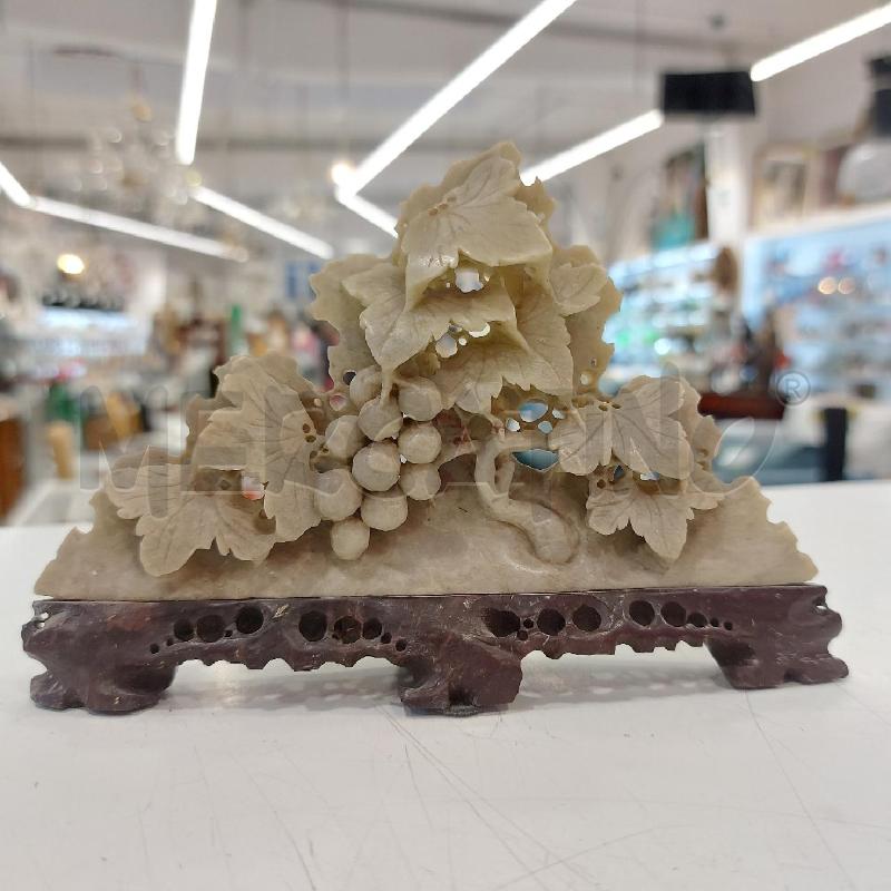 SCULTURA PICCOLA PIETRA GRAPPOLI UVA | Mercatino dell'Usato Roma somalia 5