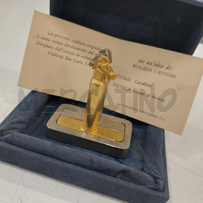 SCULTURA TIMBRI WOLMER CANTONI | Mercatino dell'Usato Roma somalia 4