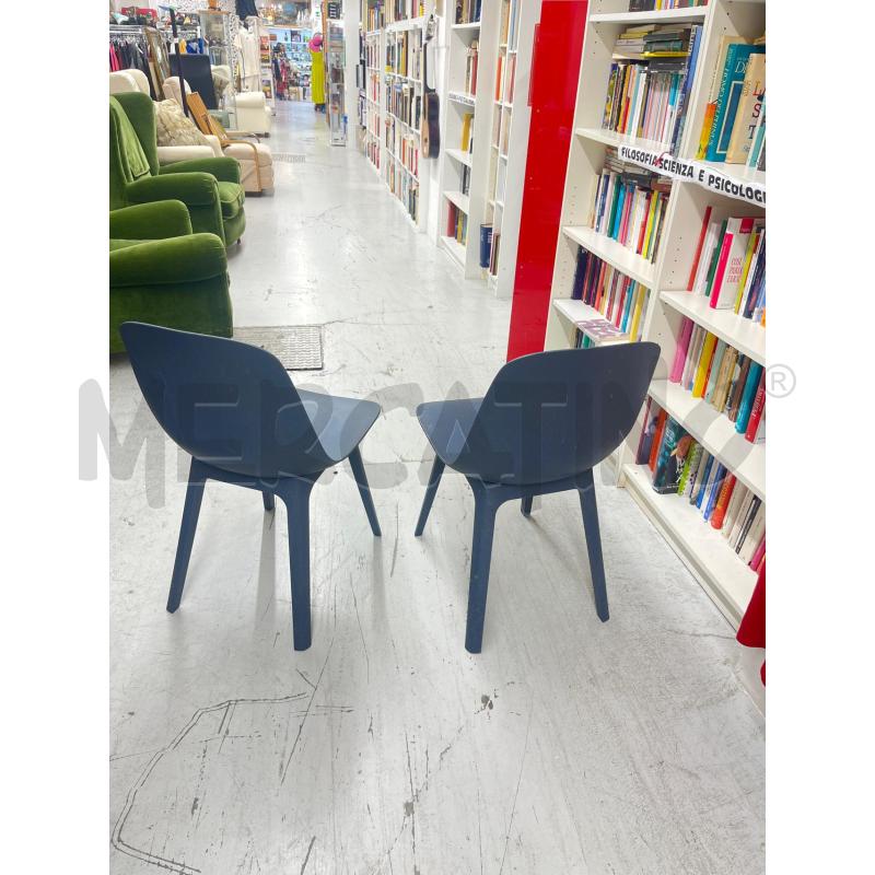 SEDIE COPPIA IKEA BLU  | Mercatino dell'Usato Roma somalia 3