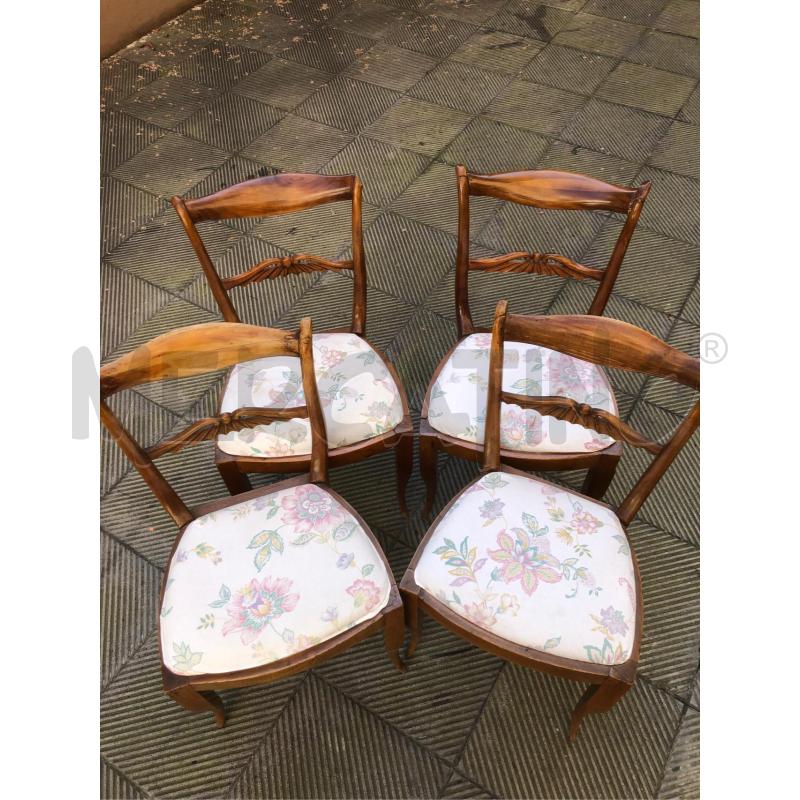 SEDIE FIORI 4PZ DA RIV | Mercatino dell'Usato Roma somalia 2