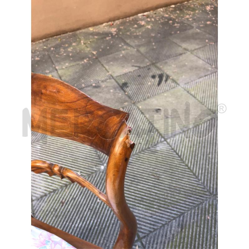 SEDIE FIORI 4PZ DA RIV | Mercatino dell'Usato Roma somalia 4