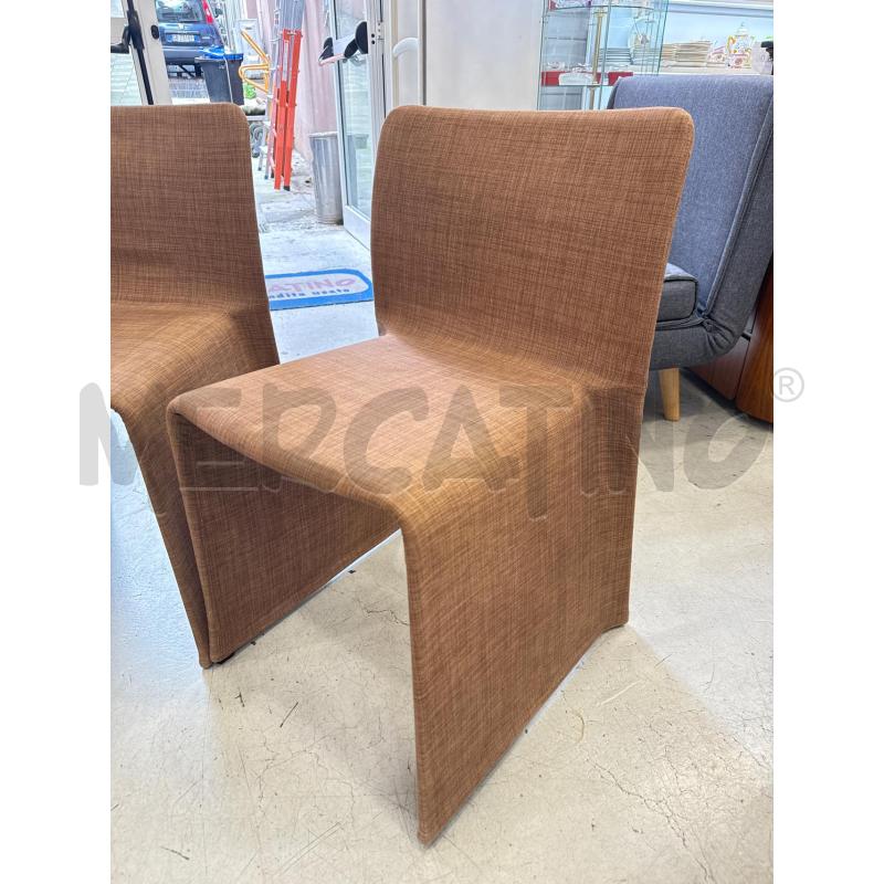 SEDIE MOLTENI SEDUTA MARRONE 4PZ | Mercatino dell'Usato Roma somalia 2
