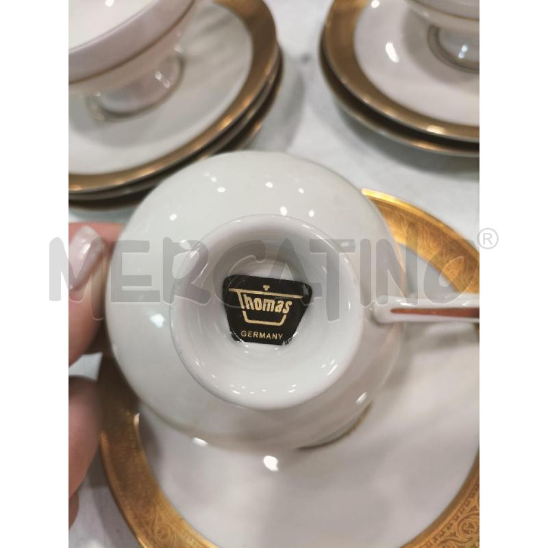 SERVIZIO CAFFE' THOMAS ORO ZECCHINO 11+3PZ | Mercatino dell'Usato Roma somalia 3
