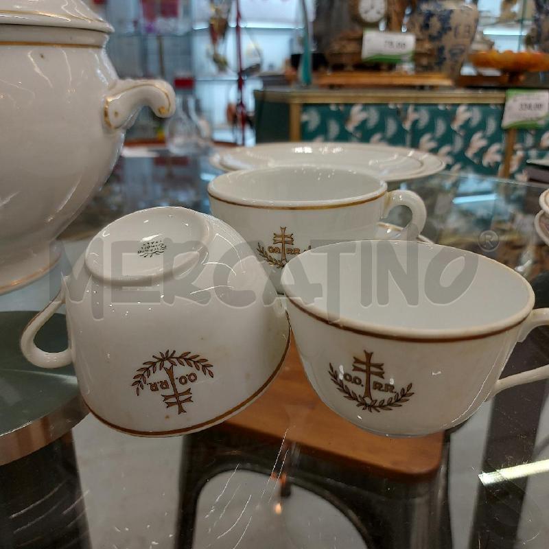 SERVIZIO PIATTI GINORI ORO+ TAZZE  | Mercatino dell'Usato Roma somalia 5