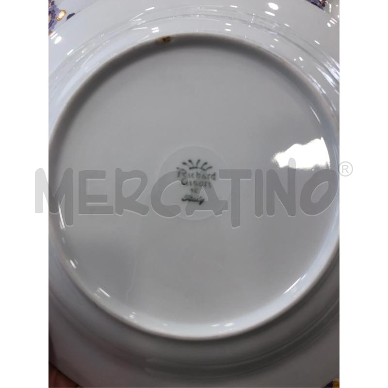 SERVIZIO PIATTI RICHARD GINORI B.FIORI VIOLA/GIALLI 53PZ | Mercatino dell'Usato Roma somalia 3
