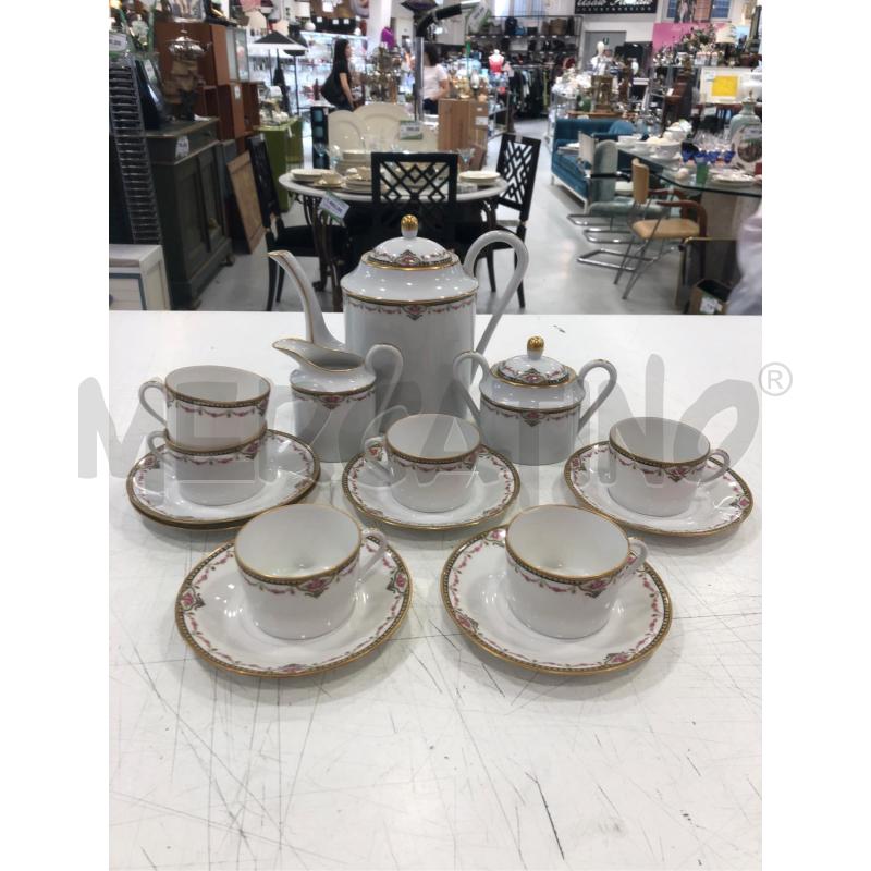SET CAFFÈ LIMOGES FIORI 6+3PZ | Mercatino dell'Usato Roma somalia 1