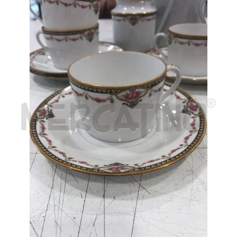 SET CAFFÈ LIMOGES FIORI 6+3PZ | Mercatino dell'Usato Roma somalia 3