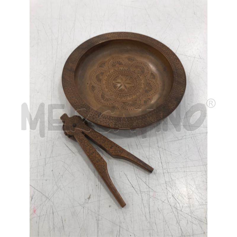 SET SCHIACCIANOCI LEGNO ORTISEI 2PZ | Mercatino dell'Usato Roma somalia 2