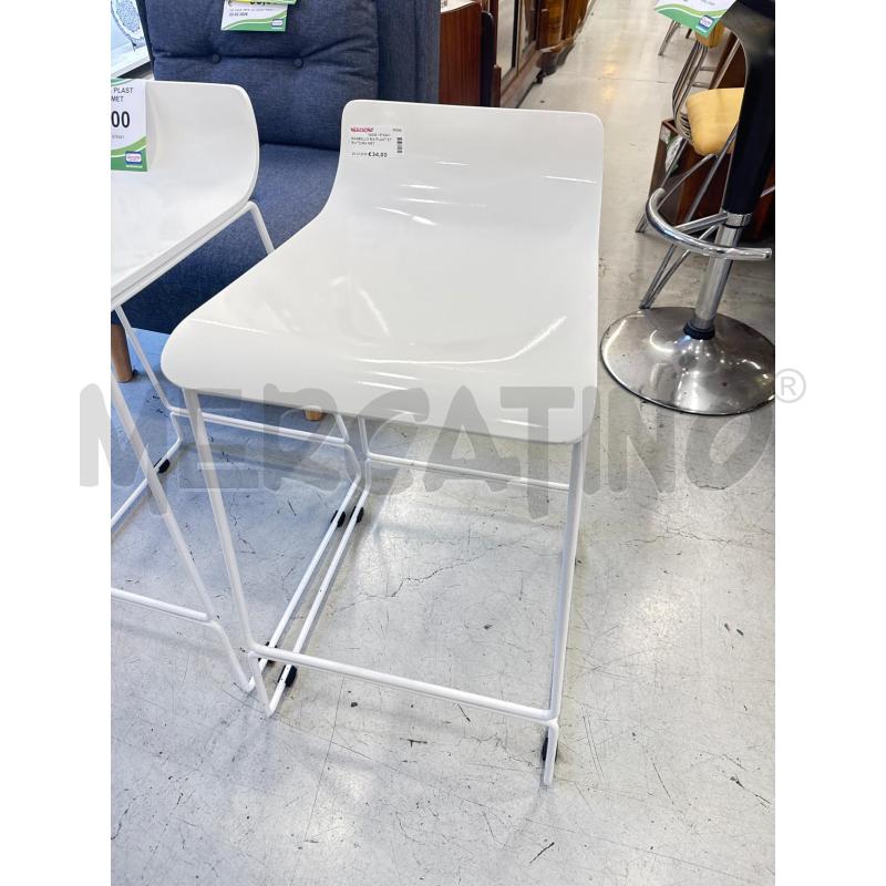 SGABELLO BIA PLAST STRUTTURA MET | Mercatino dell'Usato Roma somalia 1