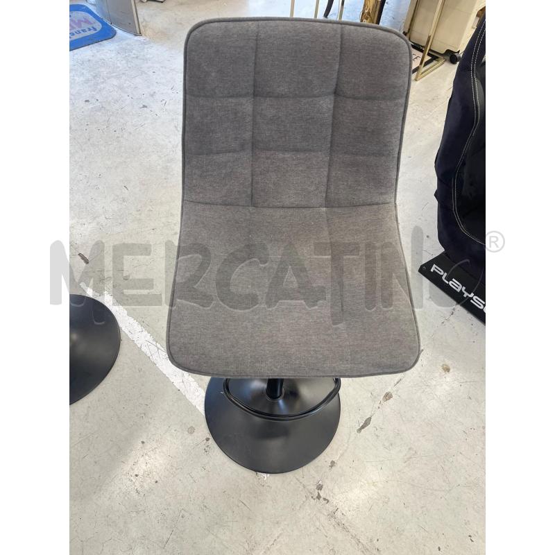SGABELLO GRIGIO SALISCENDI | Mercatino dell'Usato Roma somalia 2