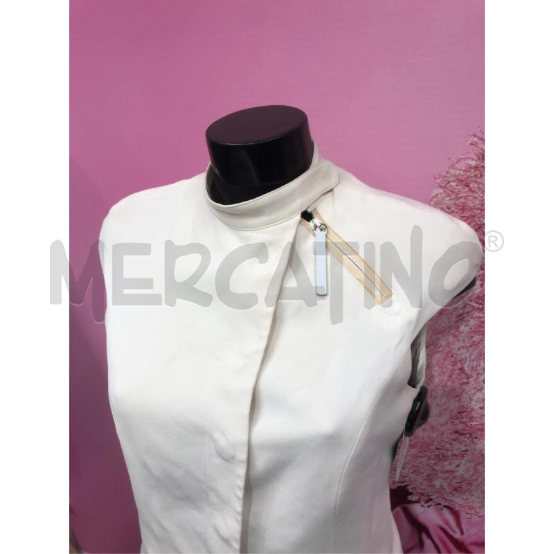 SMANICATO DONNA EMPORIO ARMANI BIANCO | Mercatino dell'Usato Roma somalia 2