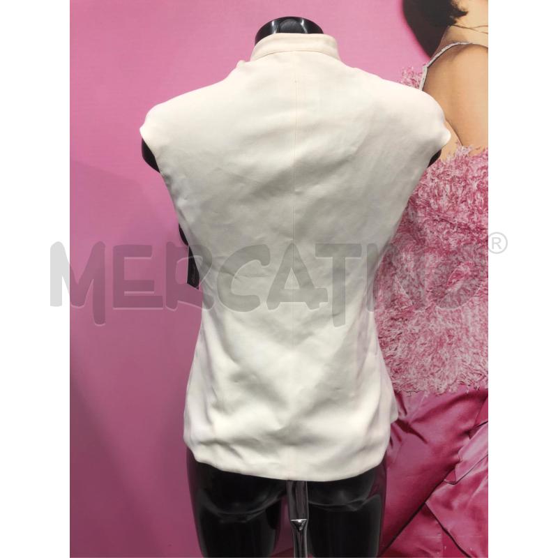 SMANICATO DONNA EMPORIO ARMANI BIANCO | Mercatino dell'Usato Roma somalia 4