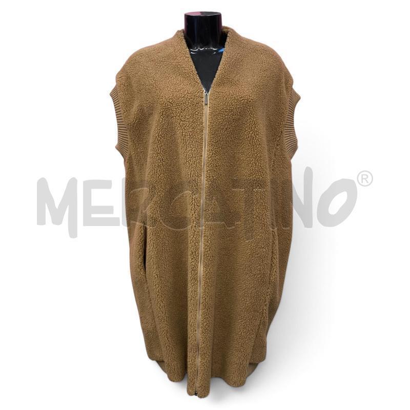 SMANICATO DONNA MAXMARA LEISURE MARRONC PELOSO | Mercatino dell'Usato Roma somalia 1