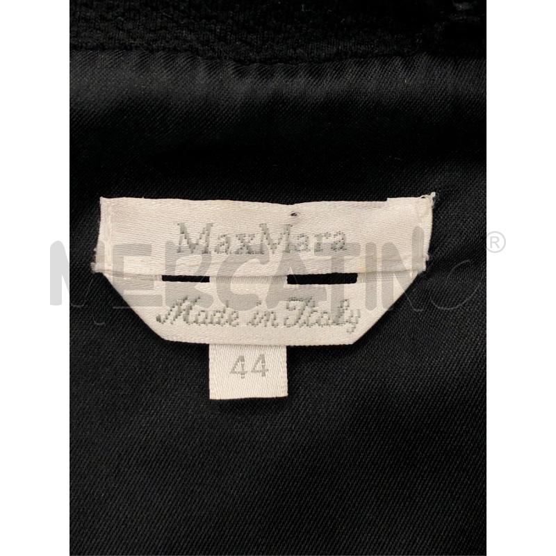 SPOLVERINO DONNA MAX MARA NERO  | Mercatino dell'Usato Roma somalia 5
