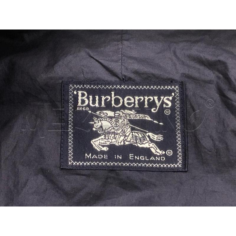 SPOLVERINO UOMO BURBERRYS BLU SCURO | Mercatino dell'Usato Roma somalia 5
