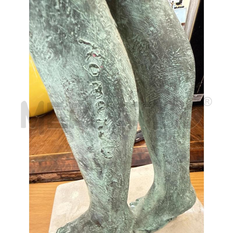 STATUA BRONZO BASE M/DONNA SVESTITA | Mercatino dell'Usato Roma somalia 4