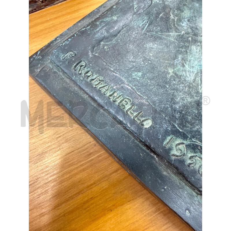 STATUA BRONZO RAGAZZO URLANTE | Mercatino dell'Usato Roma somalia 3