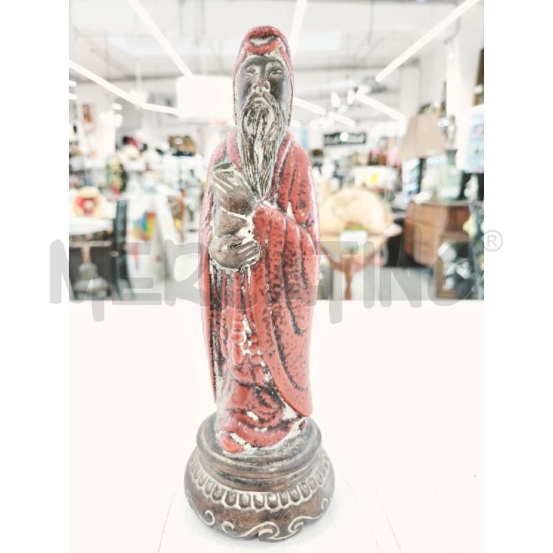 STATUA CER ROSSA BASE MARRONE | Mercatino dell'Usato Roma somalia 1