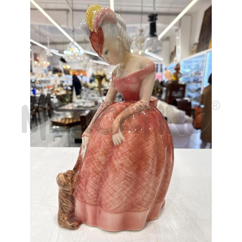 STATUA DONNA CON CANE ARS PULCHRA TORINO | Mercatino dell'Usato Roma somalia 2
