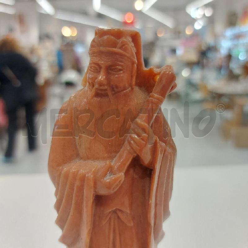 STATUINA PIETRA ARANCIO SAGGIO ORIENTALE | Mercatino dell'Usato Roma somalia 2