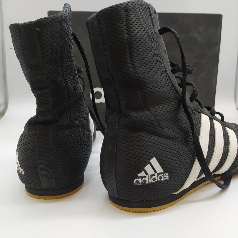STIVALETTI ADIDAS DA BOXE NERI STRISCE BIANC | Mercatino dell'Usato Roma  somalia