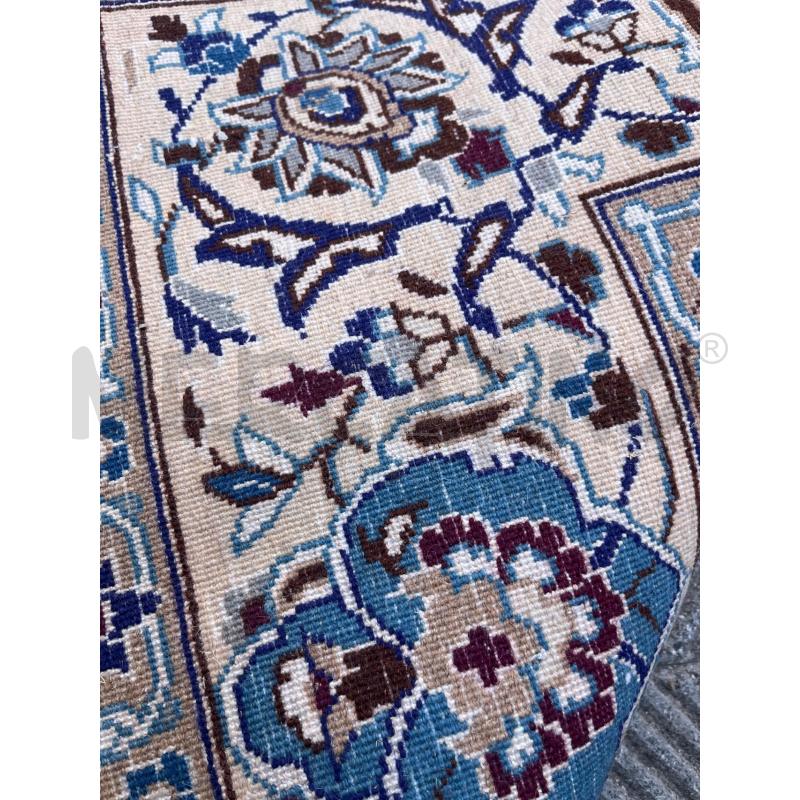 TAPPETO  CHIARO BLU FLOREALE  | Mercatino dell'Usato Roma somalia 3